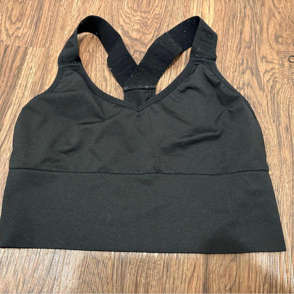 PINK Black Women's Sports Bra